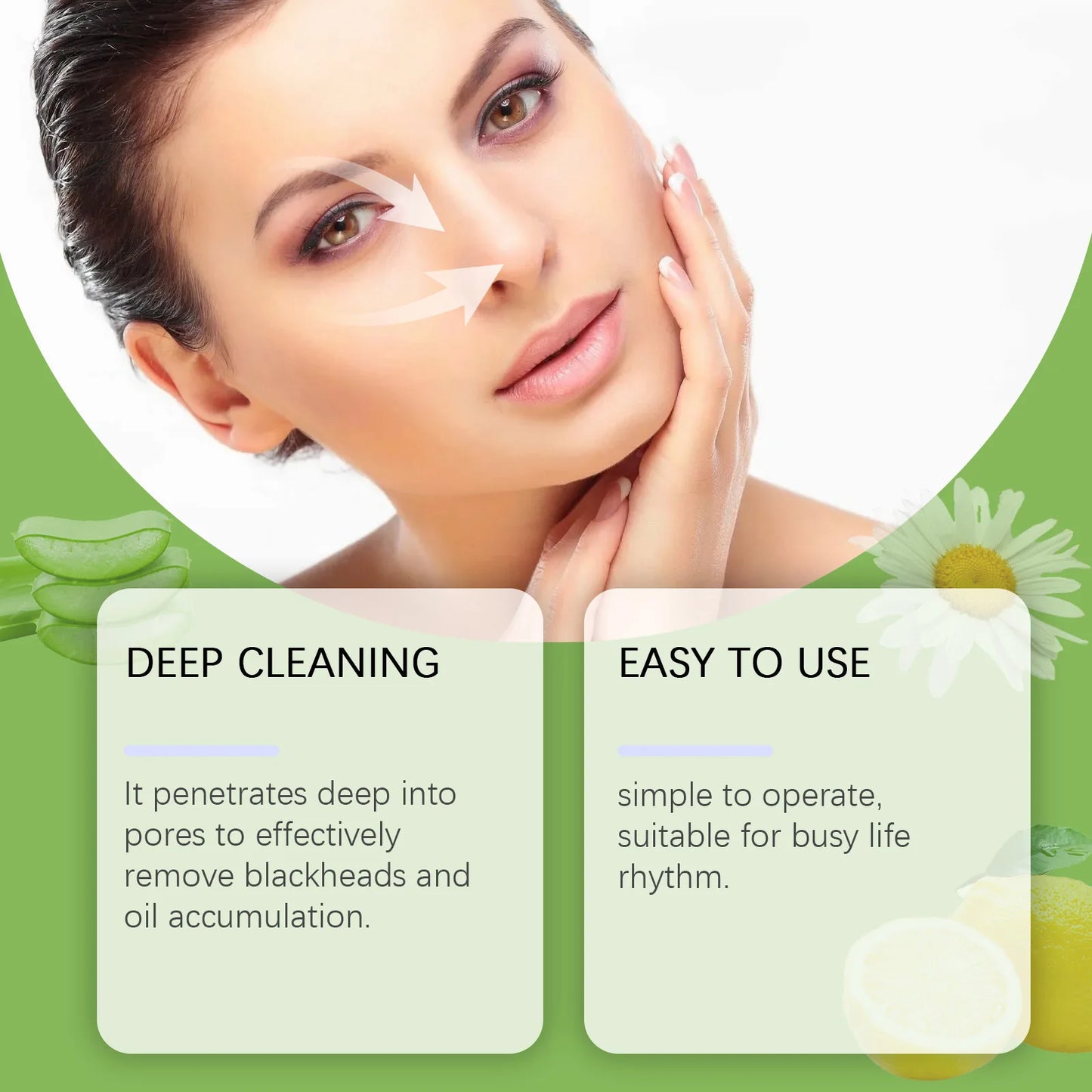 Blackhead Removal Mask Deep Cleansing Pores Shrinking Face Black Head Nose Dot Spot Peel Off Improve Rough Skin Blackhead Patch