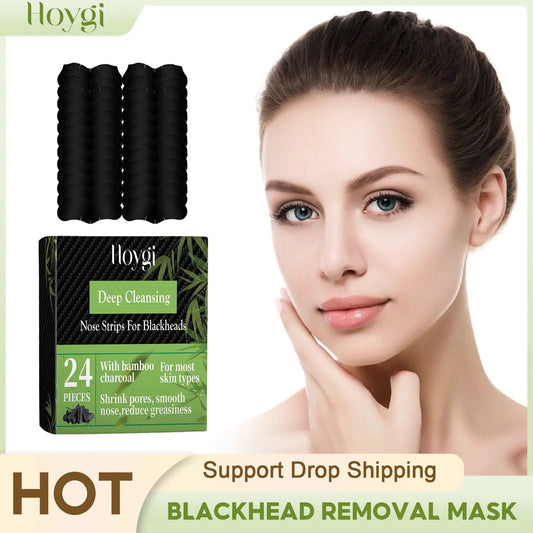 Blackhead Removal Mask Deep Cleansing Pores Shrinking Face Black Head Nose Dot Spot Peel Off Improve Rough Skin Blackhead Patch