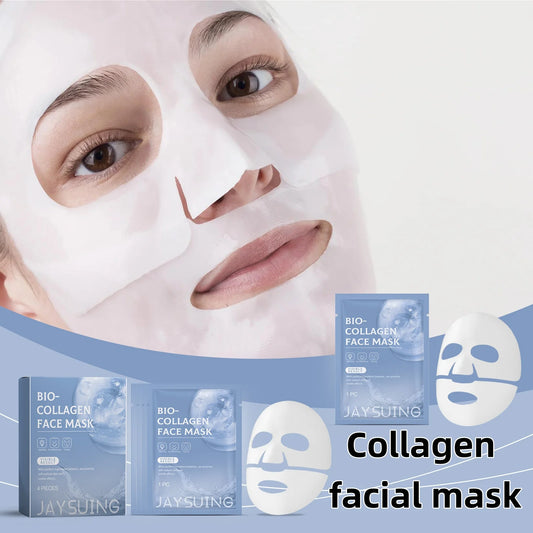 Jaysuing Collagen Hydrating Facial Mask Brightens Skin Tone