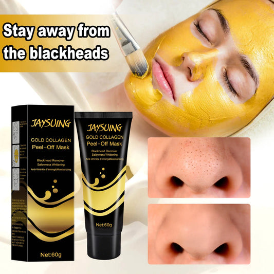 60g Gold Tearing Facial Mask Cream Remove Blackheads Acne